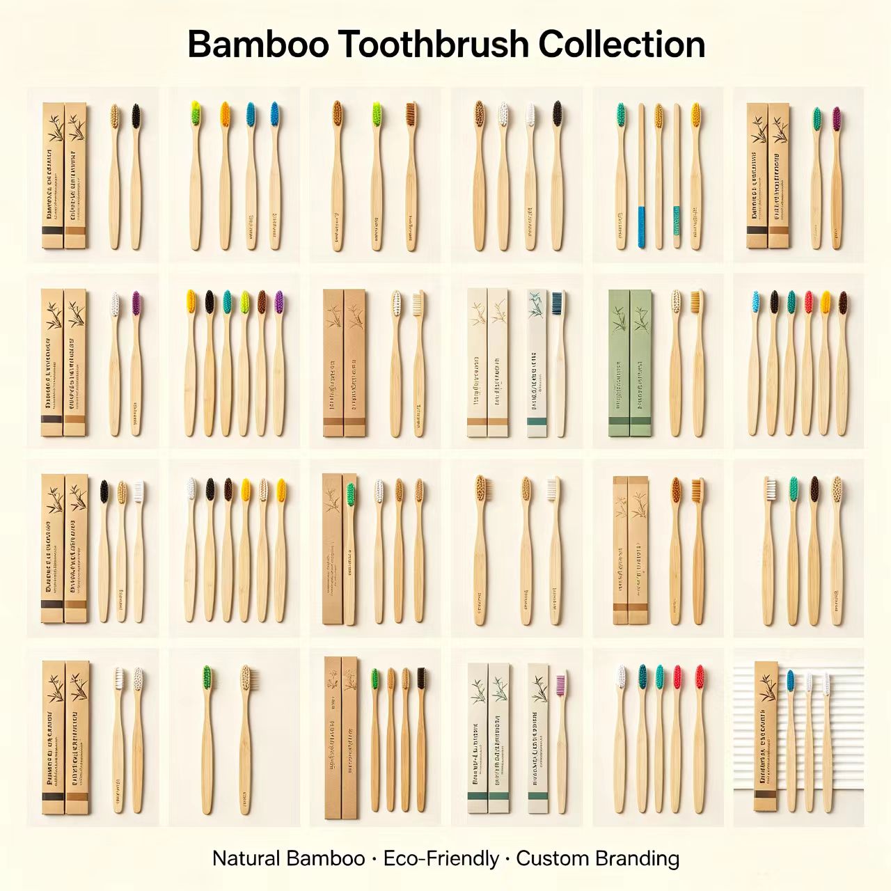 Bambus-Zahnbürsten 100 Stück U – Bamboo Toothbrush Bewertung und Preis
