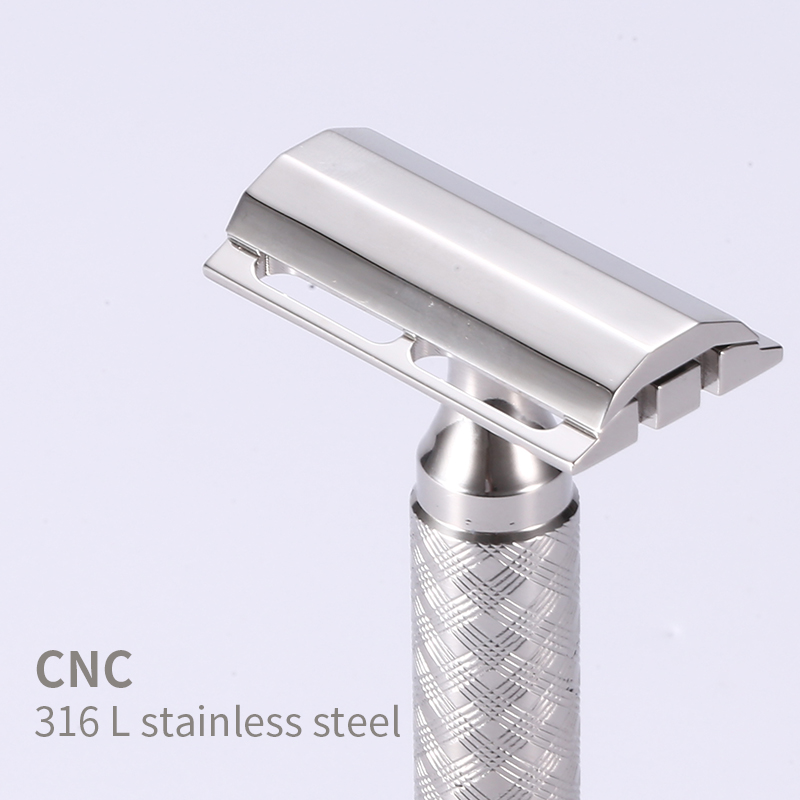 CNC 316L Edelstahl Doppelschne – Safety Razor Handle Bewertung und Preis