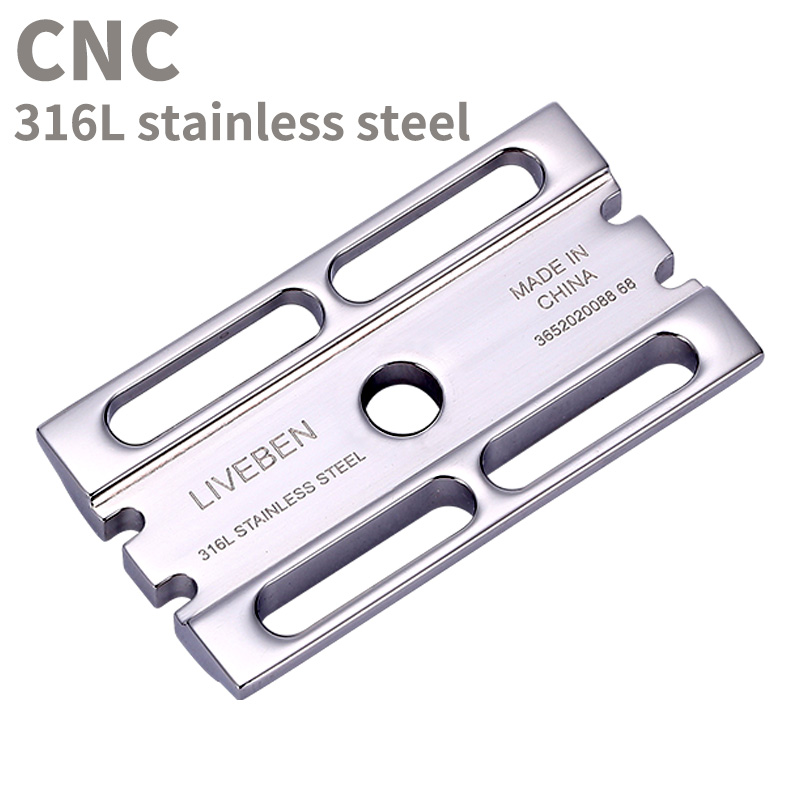 CNC 316L Edelstahl Doppelschne – Safety Razor Handle Bewertung und Preis