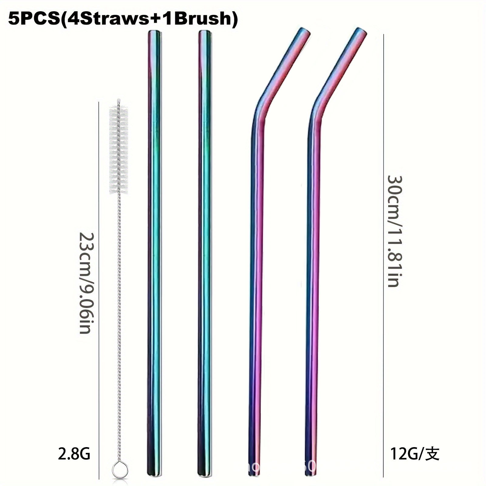 30 cm große Strohhalme, wieder – Reusable Straw Bewertung und Preis