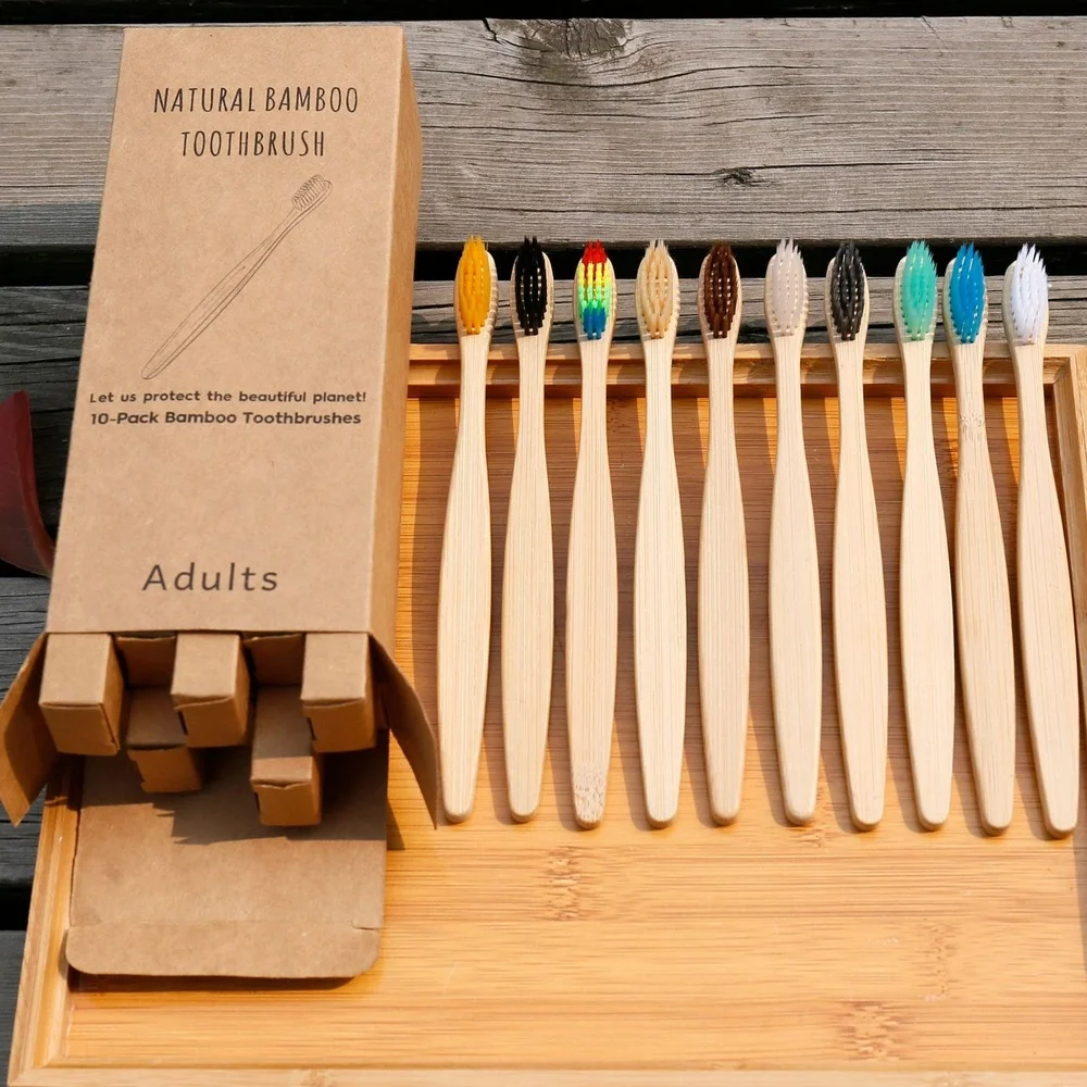 10PCS Bunte Zahnbürste Natürli – Bamboo Toothbrush Bewertung und Preis