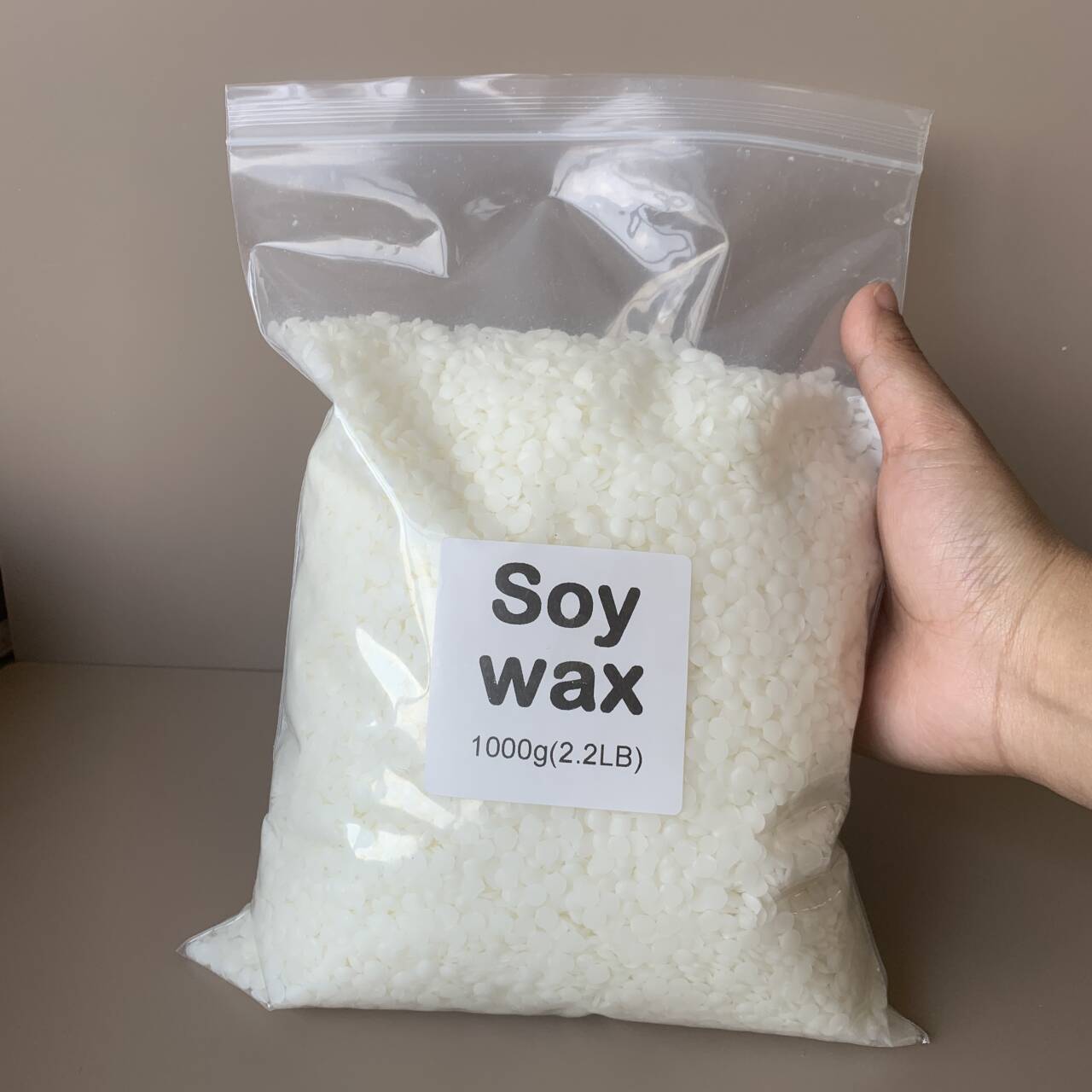 50g-1000g 100% Natürliches Soj – Beeswax Wrap Bewertung und Preis