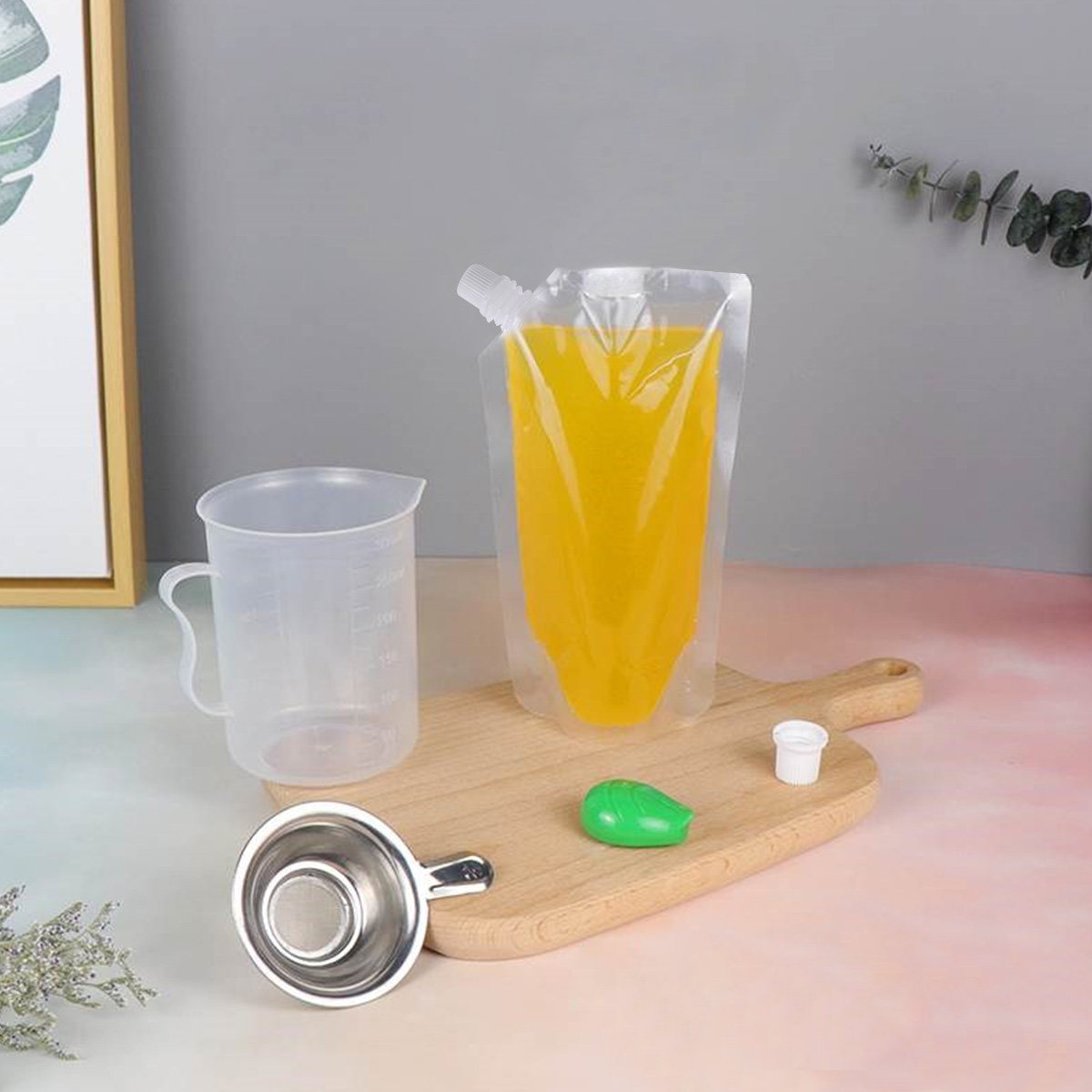 6 Stück transparente Kunststof – Reusable Bottle Bewertung und Preis