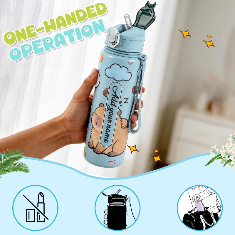 750ml Personalisierte Niedlich – Reusable Straw Bewertung und Preis