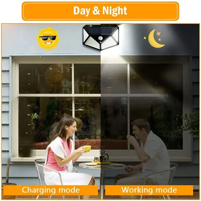 100 LED Solar-Gartenleuchte fü – Solar Garden Light Bewertung und Preis
