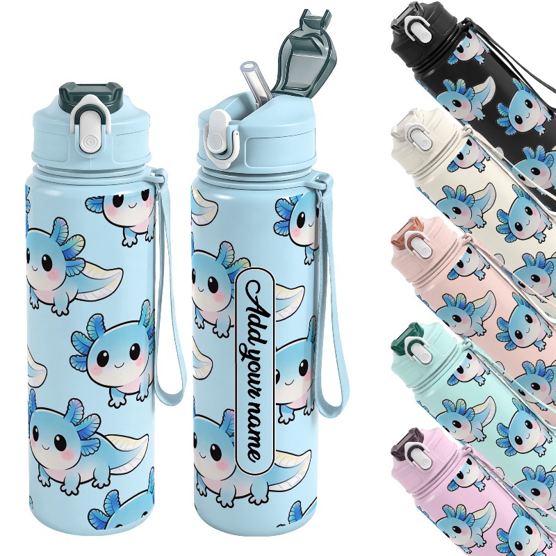 750ml Personalisierte Wasserfl – Reusable Straw Bewertung und Preis